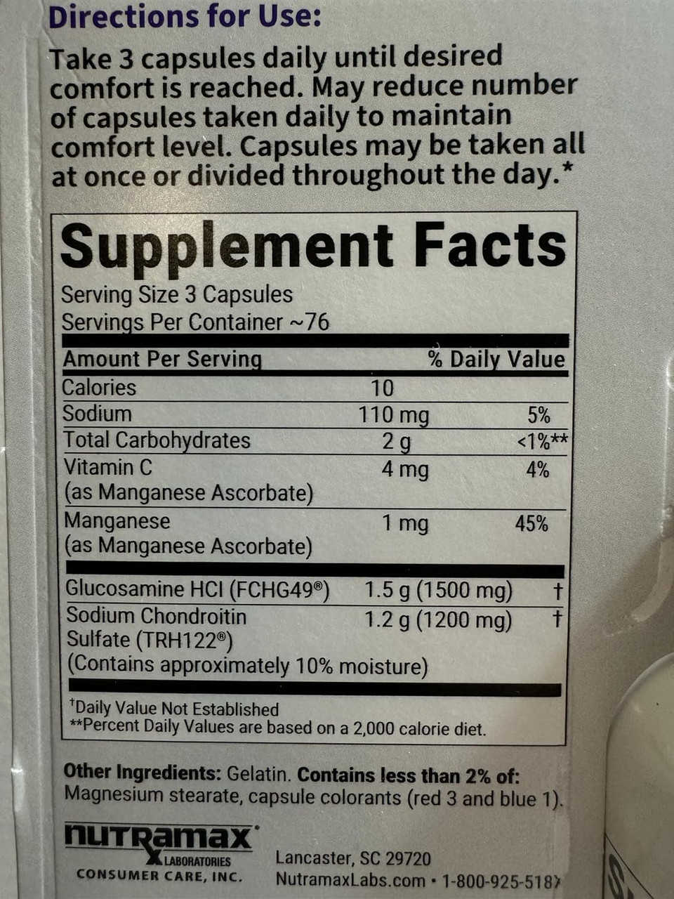 Cosamin® Ds Exclusive Formula, 230 Capsules