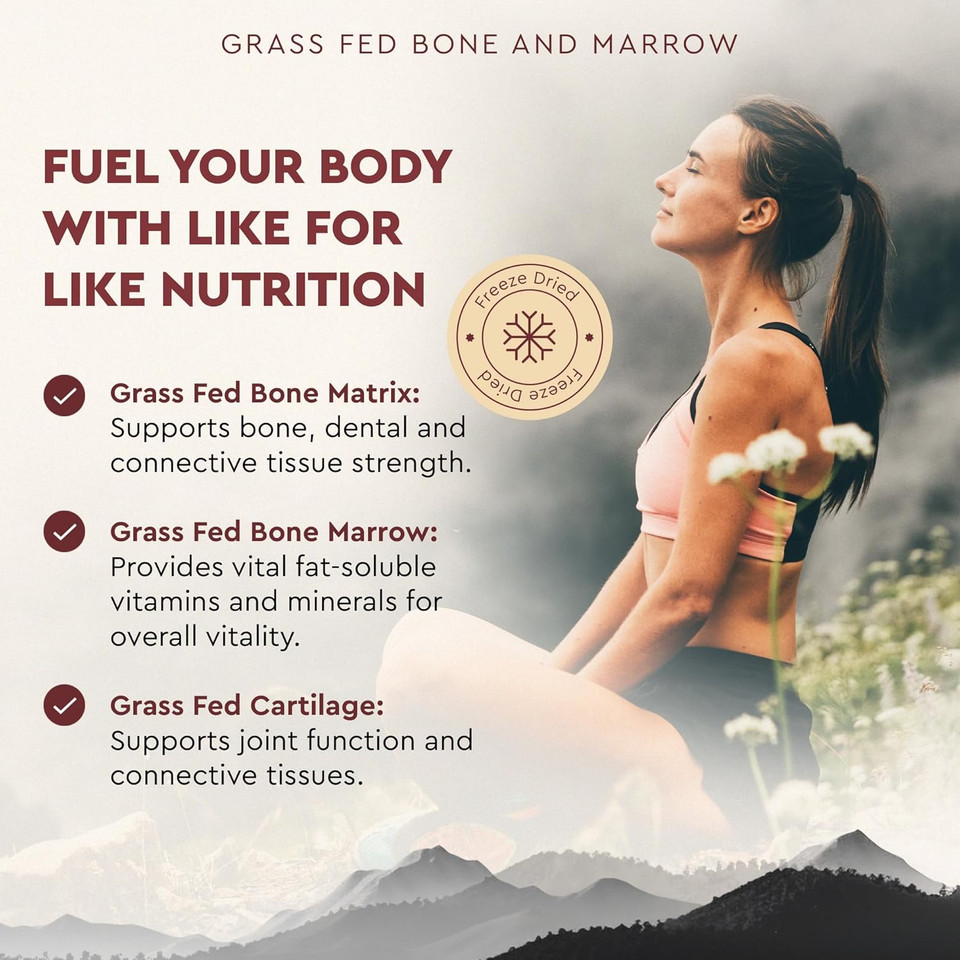 Ancestral Supplements Grass Fed Beef Prostate Supplements For Men With Liver, 3000Mg, Prostate Health Support Promotes Men'S Health, Non-Gmo, 180 Capsules