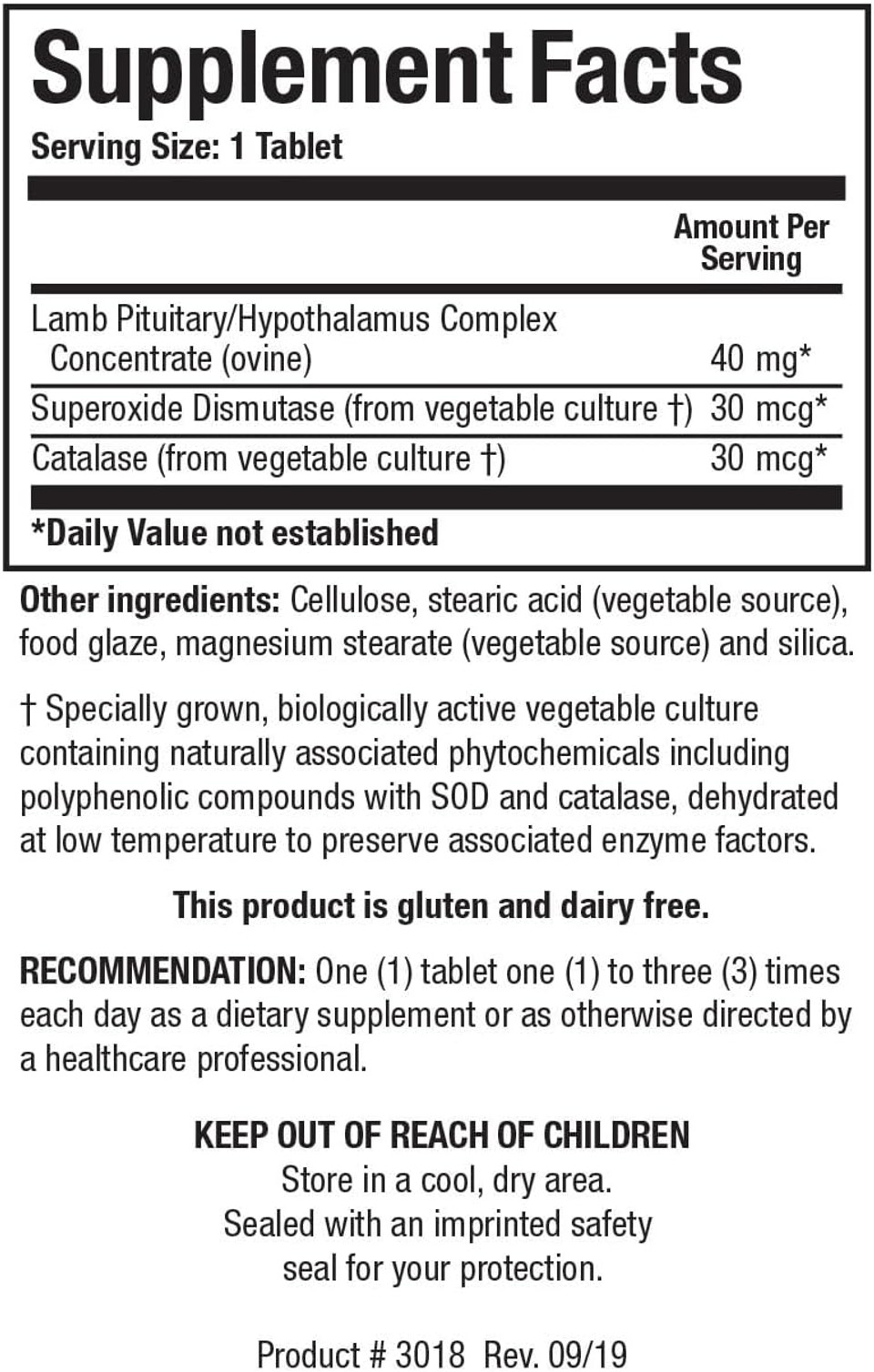 Biotics Research Cytozyme Pt Hpt Lamb Pituitary Hypothalamus Complex, Supports Function Of The Pituitary Gland And Hypothalamus, Adrenal Health, Brain Boost 180 Tablets Biotics Research Cytozyme Pt Hpt Lamb Pituitary Hypothalamus Complex, Supports Function Of The Pituitary Gland And Hypothalamus, Adrenal Health, Brain Boost 180 Tablets