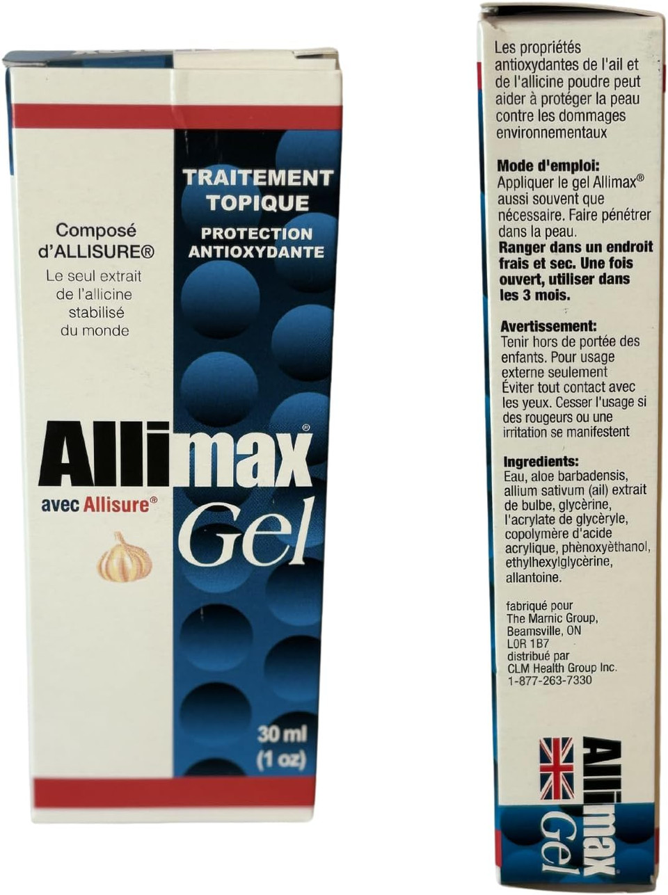 Allimax Liquid Topical Gel (30Ml = 1Fl.Oz) - Garlic Extract Natural Skincare Gel - Unisex - Adults Interested In Natural Skincare