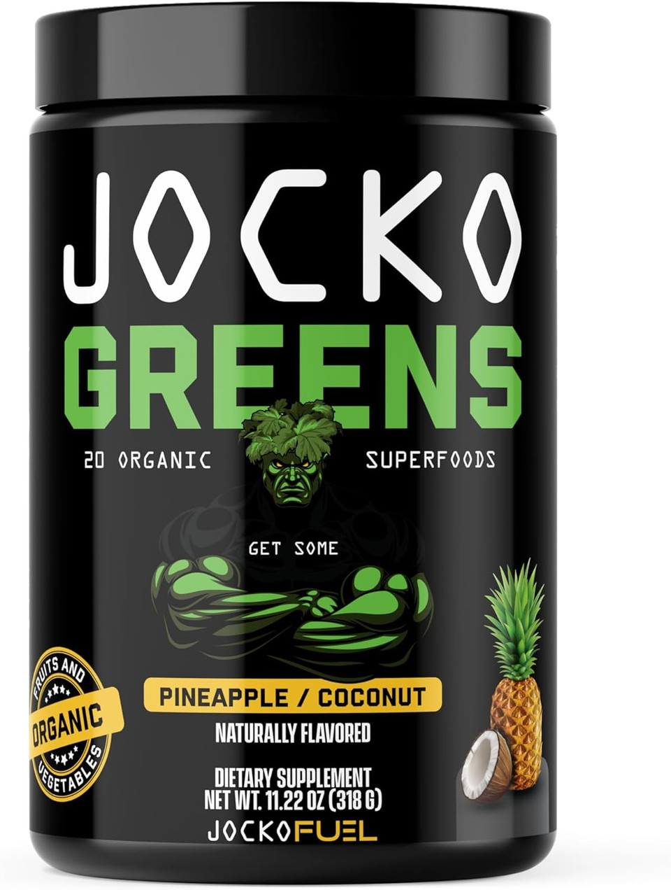 Jocko Fuel Daily Greens Powder - Premium Organic Greens Superfood Powder For Gut Health, Digestion, Bloating, Immune Support With Spirulina, Chlorella, Digestive Enzymes, & Probiotics - 30 Servings Jocko Fuel Daily Greens Powder - Premium Organic Greens Superfood Powder For Gut Health, Digestion, Bloating, Immune Support With Spirulina, Chlorella, Digestive Enzymes, & Probiotics - 30 Servings