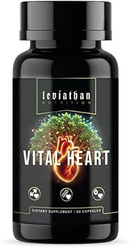 Vital Heart: With Black Aged Garlic, Rosemary, Ginger, & Coq10