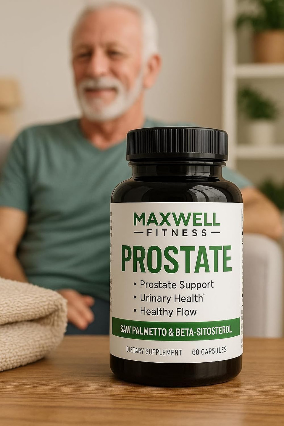 Pureprosta Boost Prostate Support Supplement With Saw Palmetto, Zinc, Pumpkin Seed Herbal Blend Promotes Prostate Health, Urine Flow Support, And Urinary Tract Health - 180 Capsules