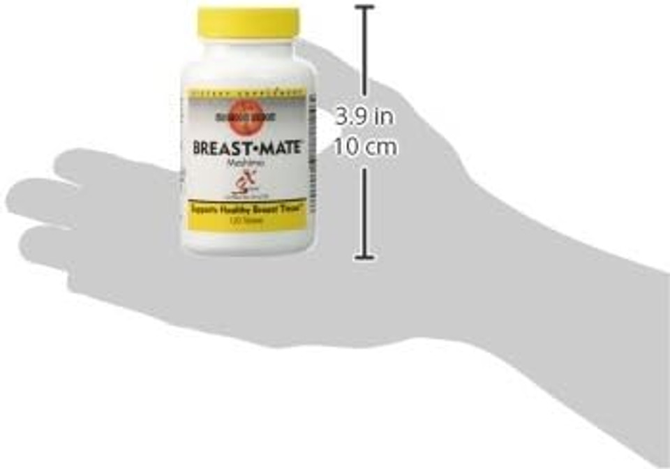 Mushroom Wisdom Breast-Mate Vegi-Tablets, 120 Count