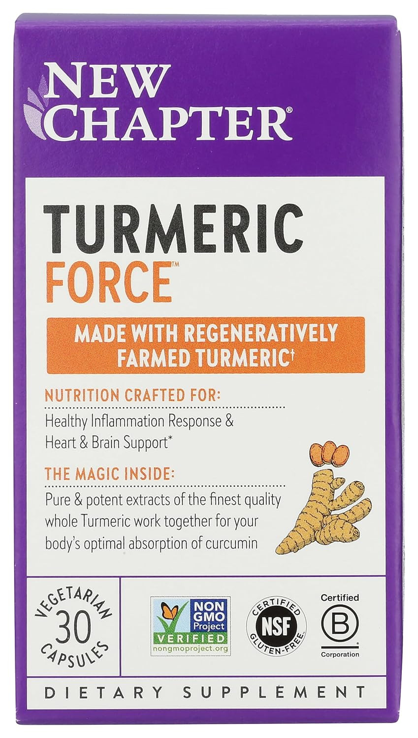 New Chapter Turmeric Force, 30 Ct