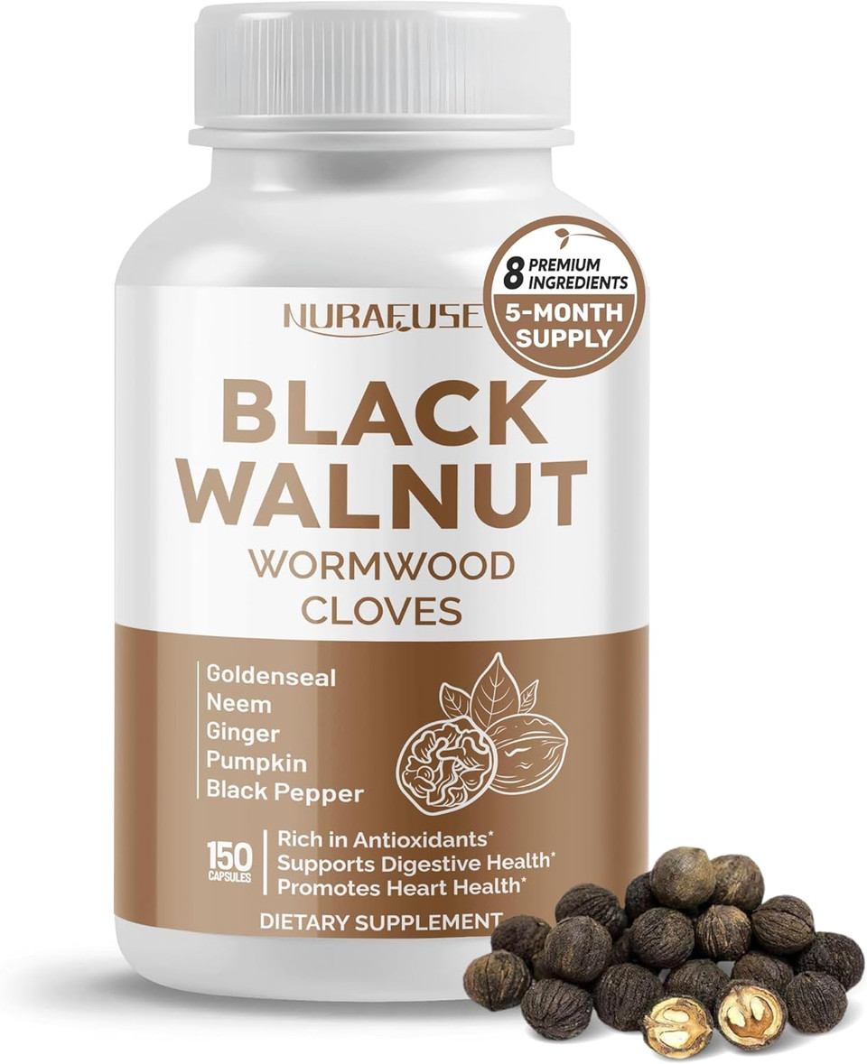 Black Walnut Wormwood Whole Cloves Goldenseal - Rich In Antioxidants, Digestive Health- Made And Tested In The Usa Black Walnut Wormwood Whole Cloves Goldenseal - Rich In Antioxidants, Digestive Health- Made And Tested In The Usa