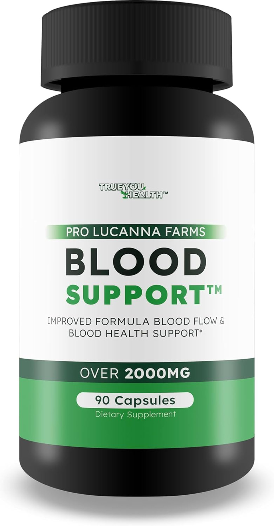 Pro Lucanna Farms Blood Support - Improved Formula Blood Flow Supplement & Sugar Health Blood Health Support - Blood Flow Pills - Blood Circulation Supplement - Glucose Support Supplement Blood Pills