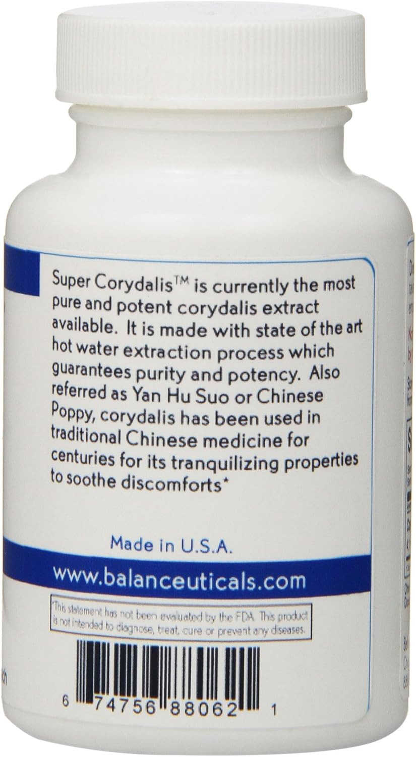Super Corydalis Extract Supplement, 60 Count