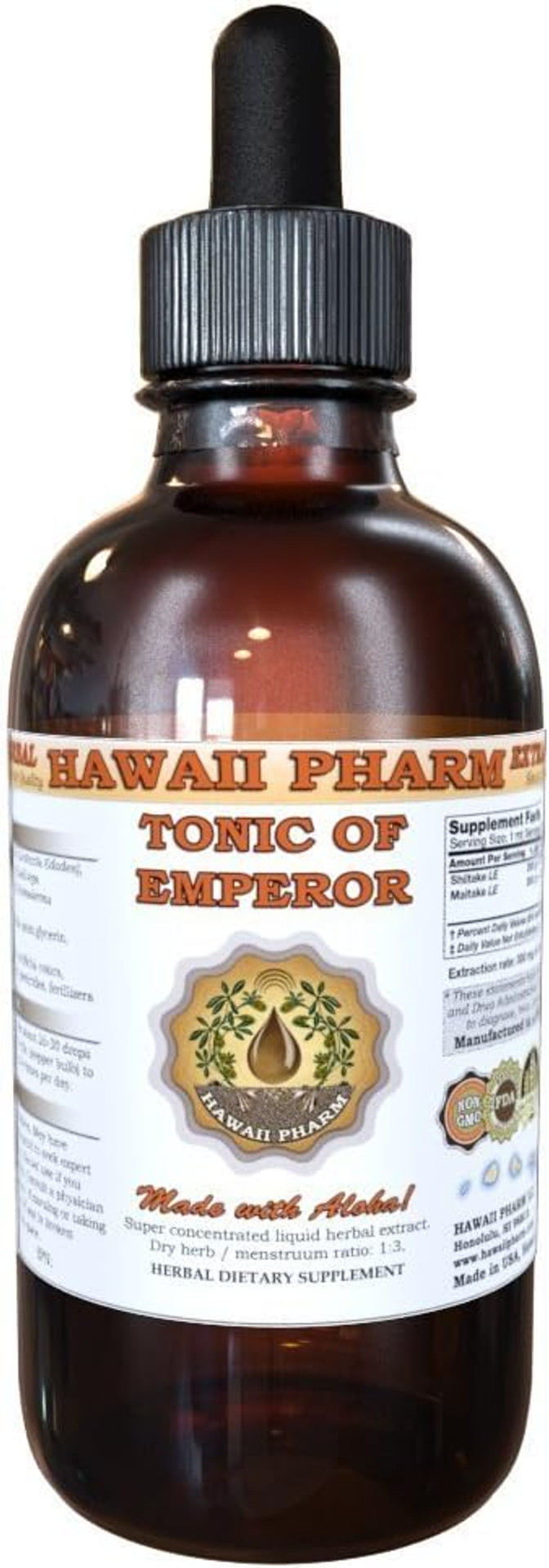 Shiitake, Maitake, Cordiceps, Reishi Liquid Extract 2X2 Fl.Oz