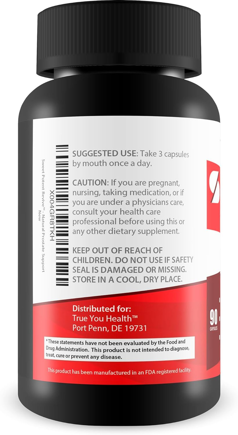 Sweet Potent Revive - Our Best Prostate Support Supplement For MenS Health - Advanced Prostate Supplements For Men - Prostate Health Supplements For Men Prostate Pills For Prostate Health