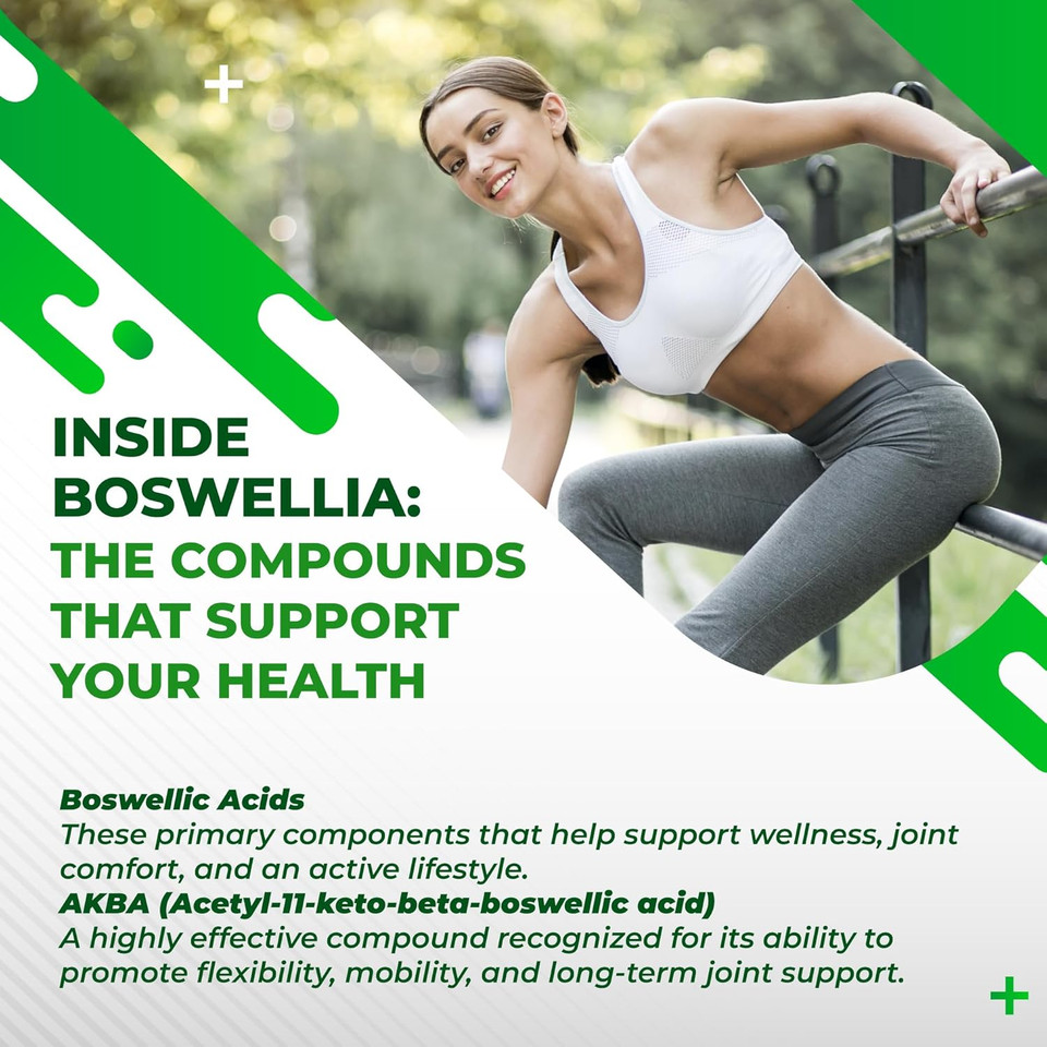 Boswellia With Cloves, Ginger, Turmeric, Vitamin C, Hyaluronic Acid, Msm, Devil'S Claw  Supports Joint Health, Digestive Wellness* & Nutrient Absorption*  Made In The Usa