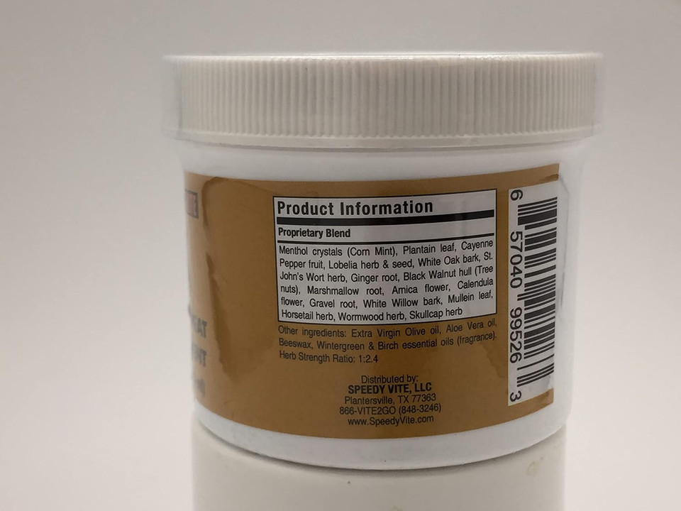 Deep Heat Ointment Speedyvite® 5Oz Cayenne Arnica Menthol Ginger Root St Johns Wort