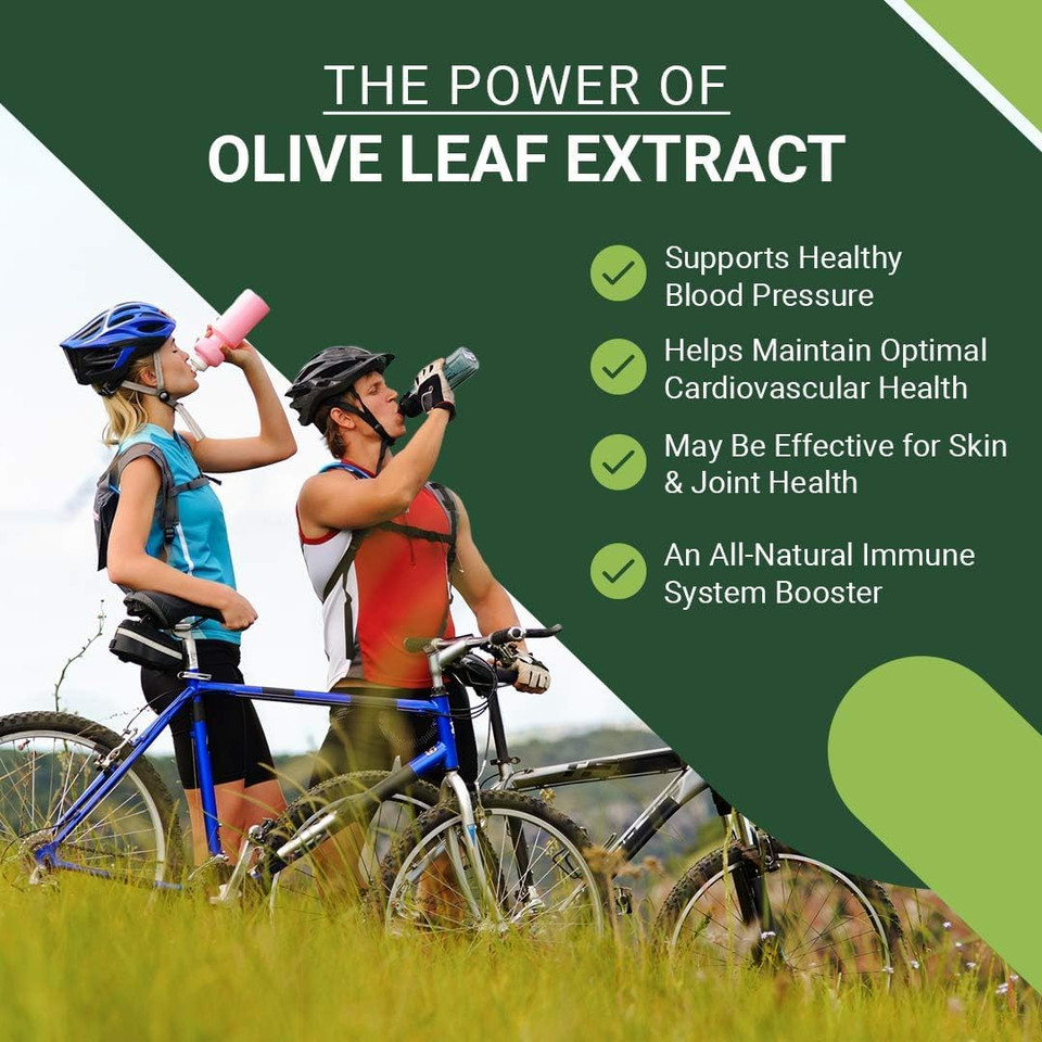 East Park Olive Leaf Extract (Ole) Super Strength D-Lenolate 500Mg | 18% Or More Oleuropein Immune System Booster | 180 Vegetarian Capsules (Non-Gmo)