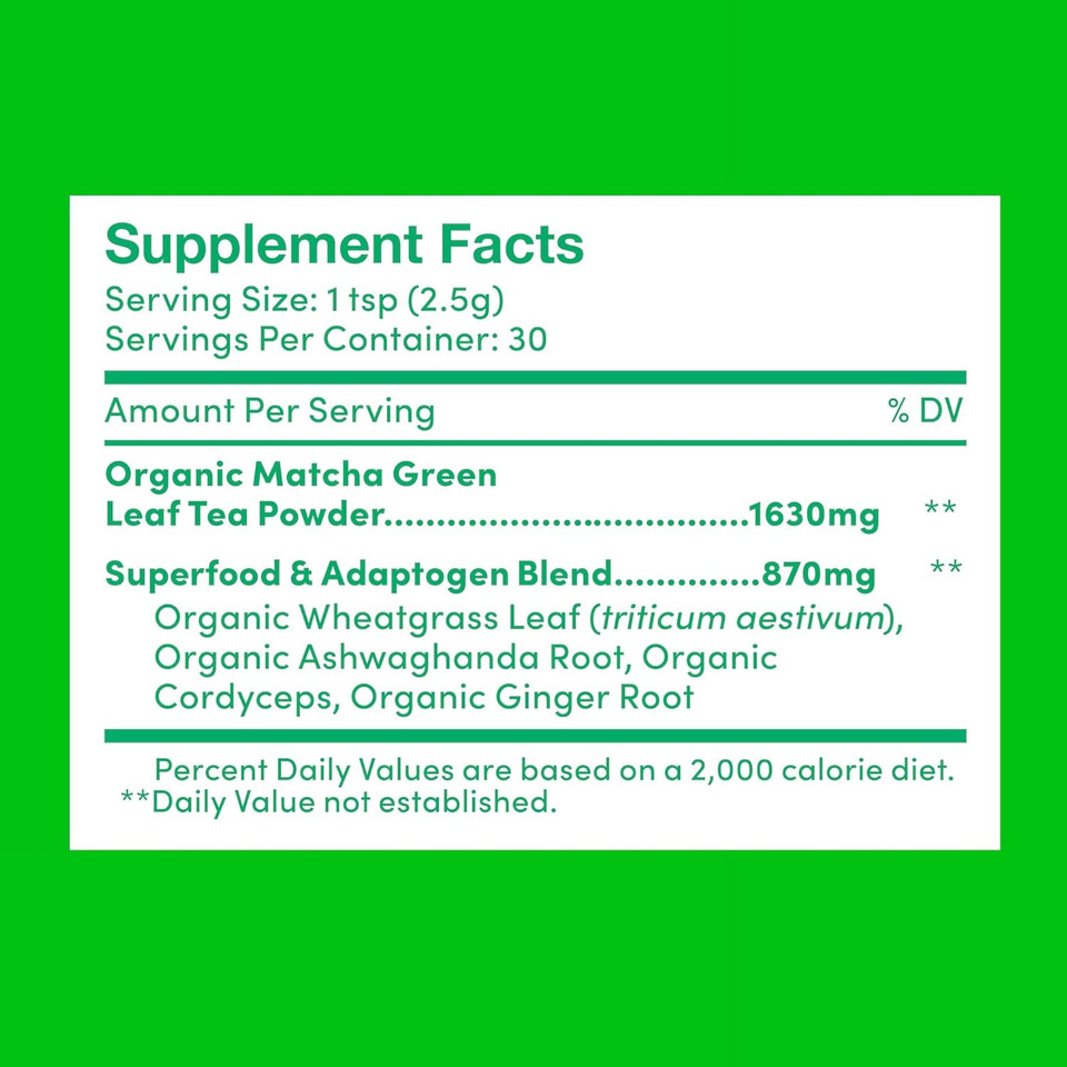 Further Food Premium Matcha Green Tea Powder Usda Organic Japanese Matcha Powder, Natural Energy + Focus + Boost Immune System, Antioxidant Plant-Based Detox Superfood (30 Servings) Further Food Premium Matcha Green Tea Powder Usda Organic Japanese Matcha Powder, Natural Energy + Focus + Boost Immune System, Antioxidant Plant-Based Detox Superfood (30 Servings)