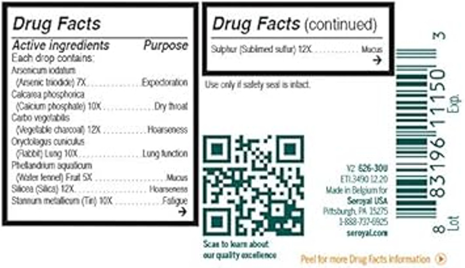 Genestra Brands Hlu | Organotherapy And Homeopathic Remedy | 1 Fl. Oz