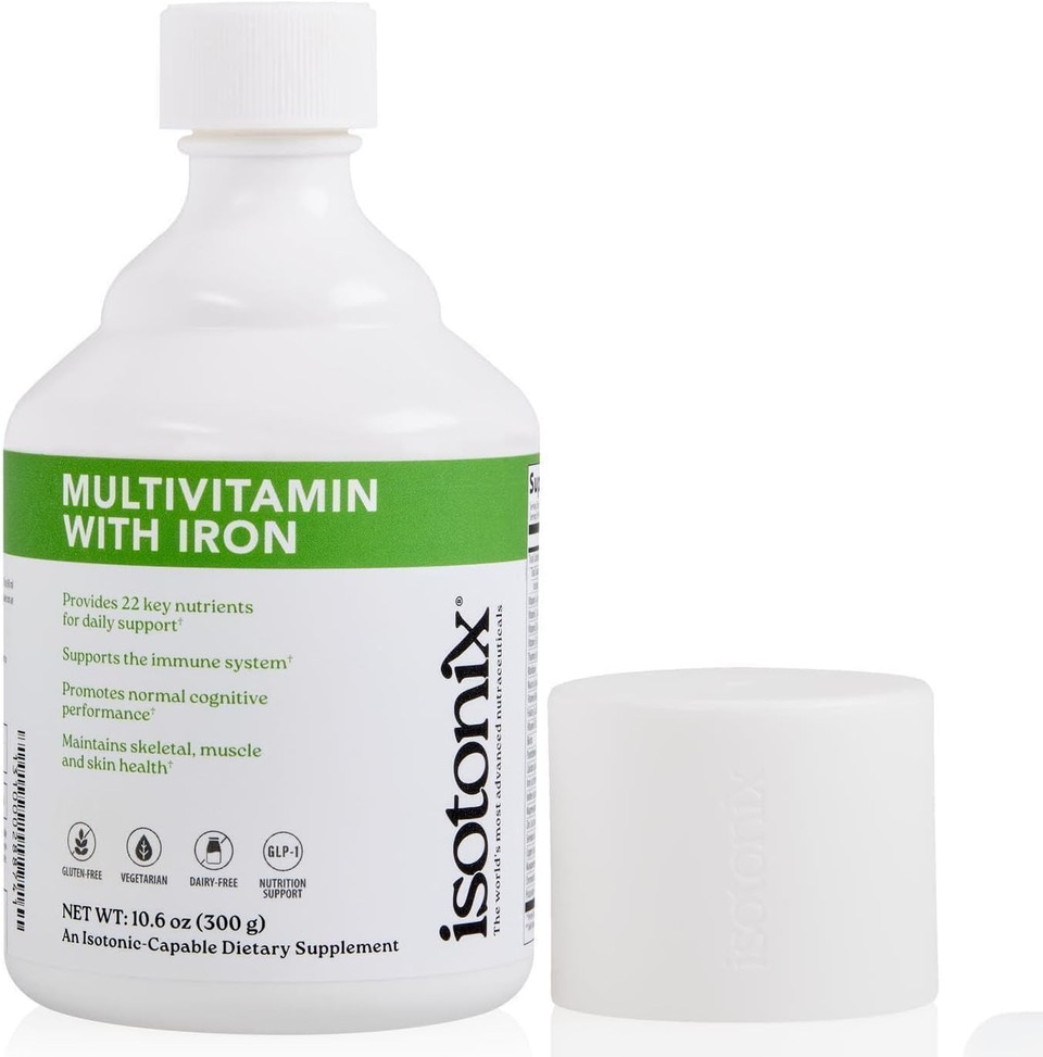 Isotonix Multivitamin With Iron - Supports Immune System, Mental Clarity, Bone Health & Energy - Ideal For Men, Women - Gluten-Free, Non-Gmo - 90 Servings