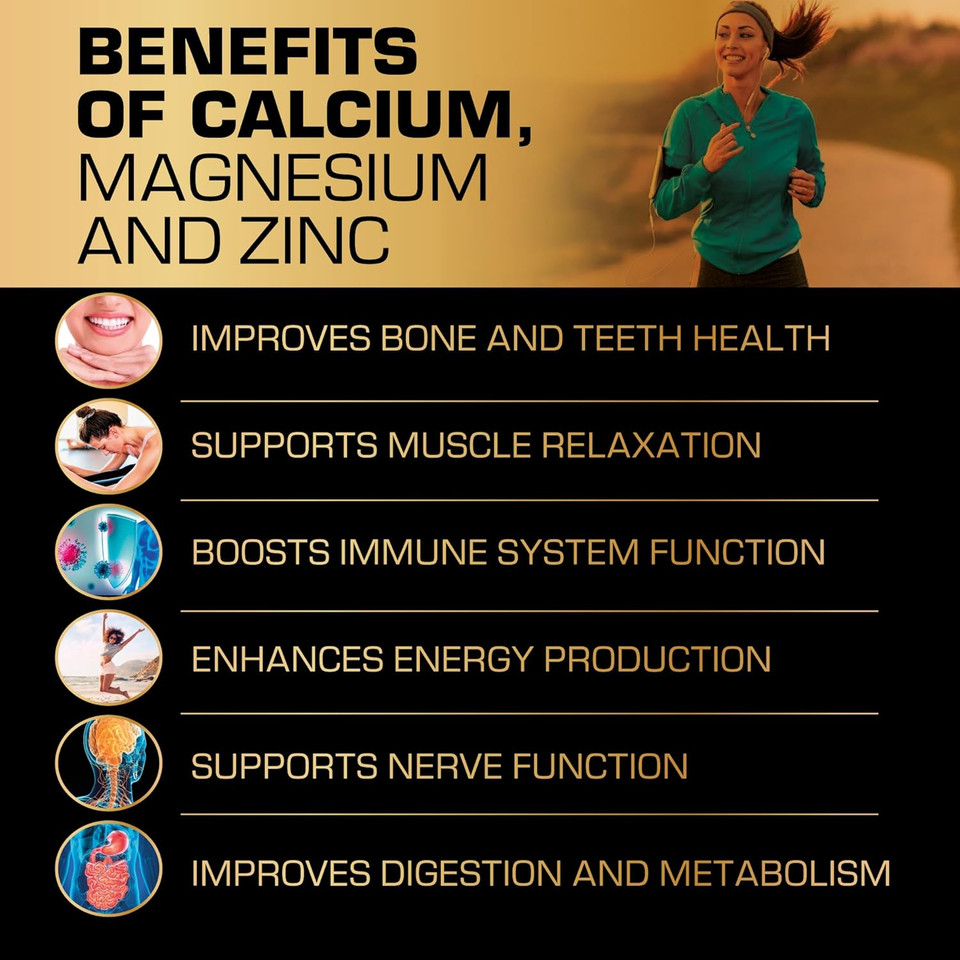 Calcium Magnesium Zinc Supplement Gummies For Kids Toddler & Adults - Enhanced Absorption With Vitamin D3 & K2 - Sugar Free Gluten Free Cal Mag Zinc Vegan Chewable Complex Calcium Gummies