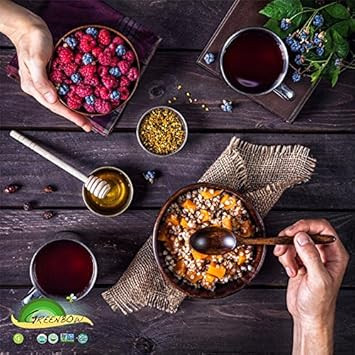 Greenbow Organic Bee Pollen - 100% Usda Certified Organic, Non-Gmo, Pure, & Natural Bee Pollen - Superfood Packed W/Proteins, Vitamins & Minerals (8Oz)