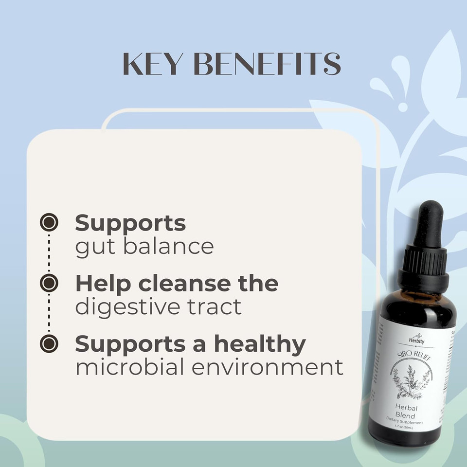 Gut Health & Digestion Drops  Natural Bitters For Digestion With Berberis, Wormwood & Clove  Stomach Soothe & Gut Cleanse Support For Women & Men | 1.7 Oz