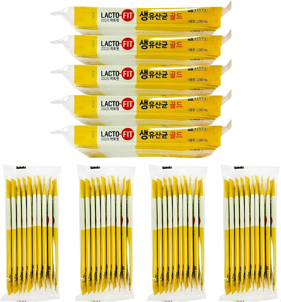 [Chong Kun Dang] Lacto-Fit Probiotics Gold (1 Pack),3.53 Oz