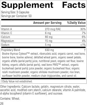 Standard Process Immune Support Bundle - Immuplex & Congaplex Supplement Set - Dietary Supplements For Immune System Health Support - Gluten-Free Supplements With Ribonucleic Acid & Vitamin C