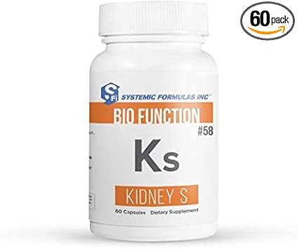 Systemic Formulas Bio Function Ks Kidney 60 Capsules