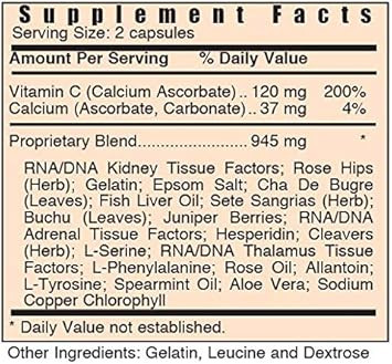 Systemic Formulas K Kidney Bio Function #56