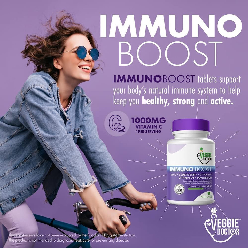 Immune Support Supplement (60 Tablets) - All Natural, Vegan  Elderberry, Zinc, Vitamins C, D3 For Immune System Boost  Immunity Supplement With Magnesium For Daily Immune Support Immune Support Supplement (60 Tablets) - All Natural, Vegan  Elderberry, Zinc, Vitamins C, D3 For Immune System Boost  Immunity Supplement With Magnesium For Daily Immune Support