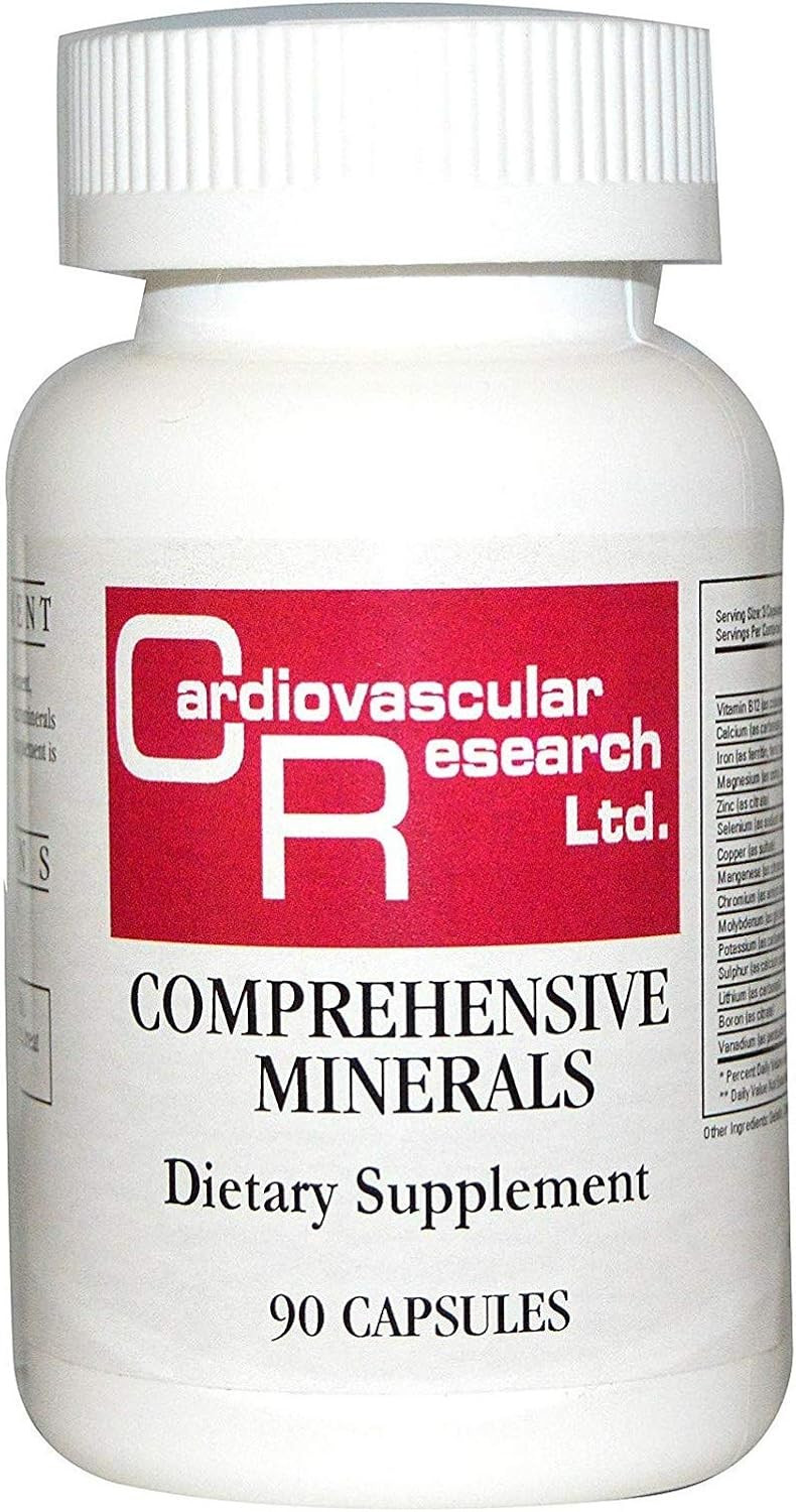 Cardiovascular Research Comprehensive Minerals, White, 90 Count