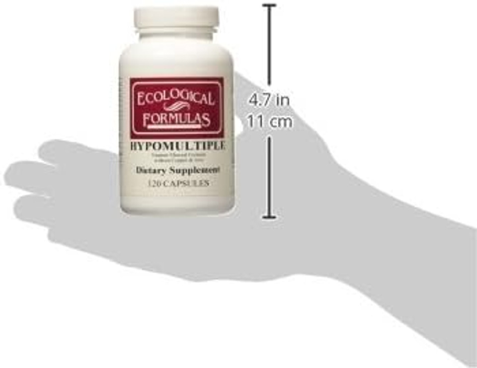 Cardiovascular Research Hypomultiple Vitamin-Mineral Formula Capsules, 120 Count