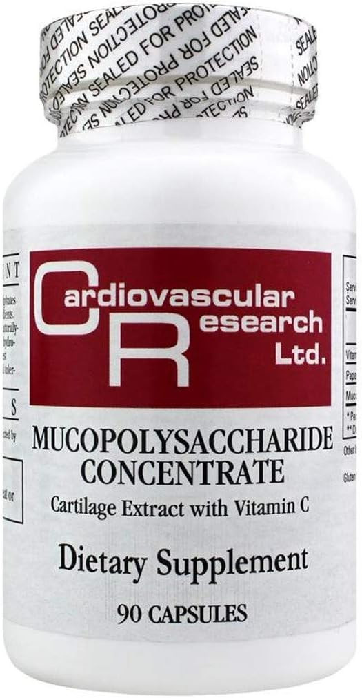 Cardiovascular Research Mucopolysaccharide Concentrate, White, 90 Count