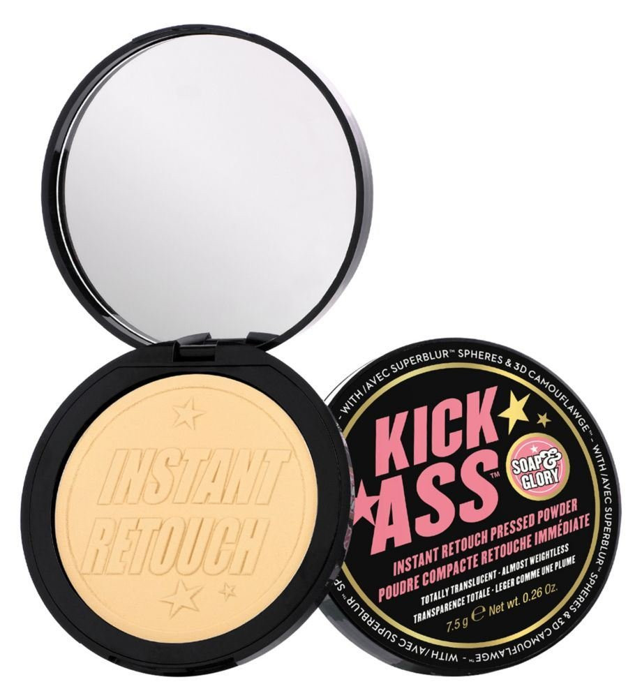 Soap And Glory Kick Ass Instant Retouch Pressed Powder Totally Translucent 7.5G