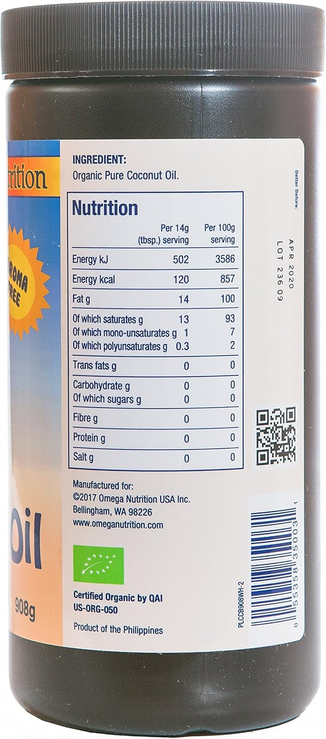 Coconut Oil, 32-Ounce