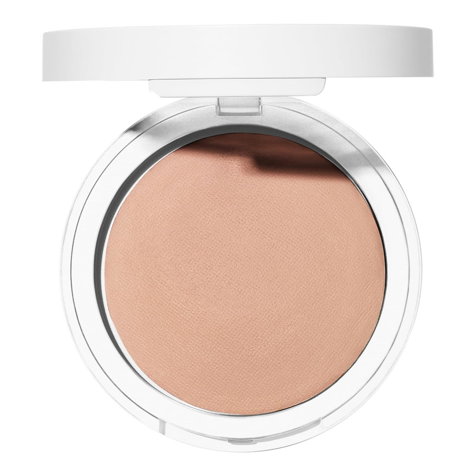 Well People Bio Powder Foundation, Lightweight & Hydrating Foundation For Perfecting & Smoothing Skin, Semi-Matte Finish, Vegan & Cruelty-Free, 5C5C