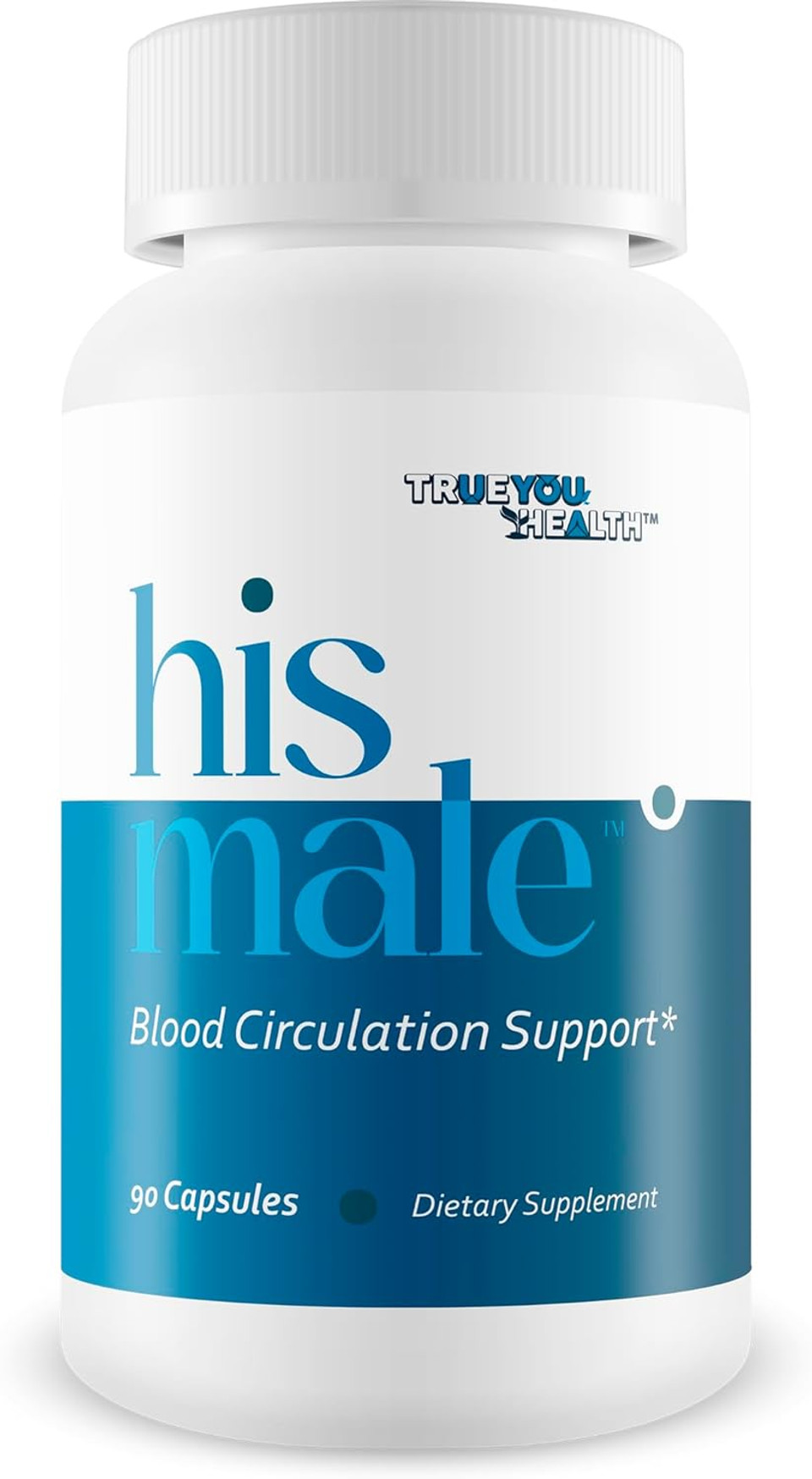 His Male - Our Best Blood Circulation Support Supplement - Advanced Blood Flow Supplement For Men - Increase Blood Flow Blood Circulation Supplements For Poor Circulation - Hims Male Blood Flow