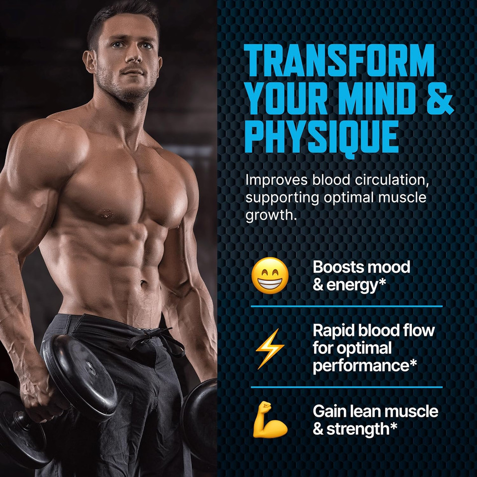 Testosterone Booster Gummies, Male Enhancing Supplement, Add 2 In Enlargement Gummies For Men , Male Enhancement Chews Energy, Strength, Stamina, Endurance, Performance, Natural Blue Berry Chews