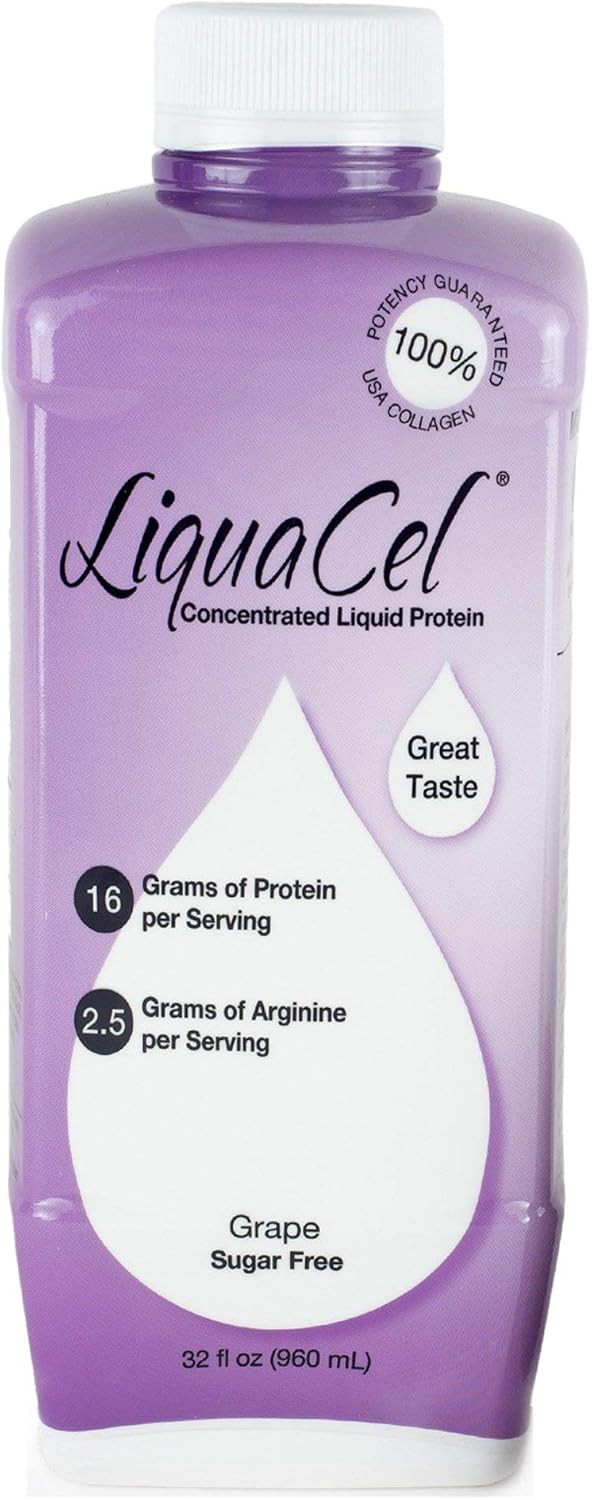 Liquacel Liquid Protein Sugar Free Grape 1 X 32Oz Bottle By Liquacel