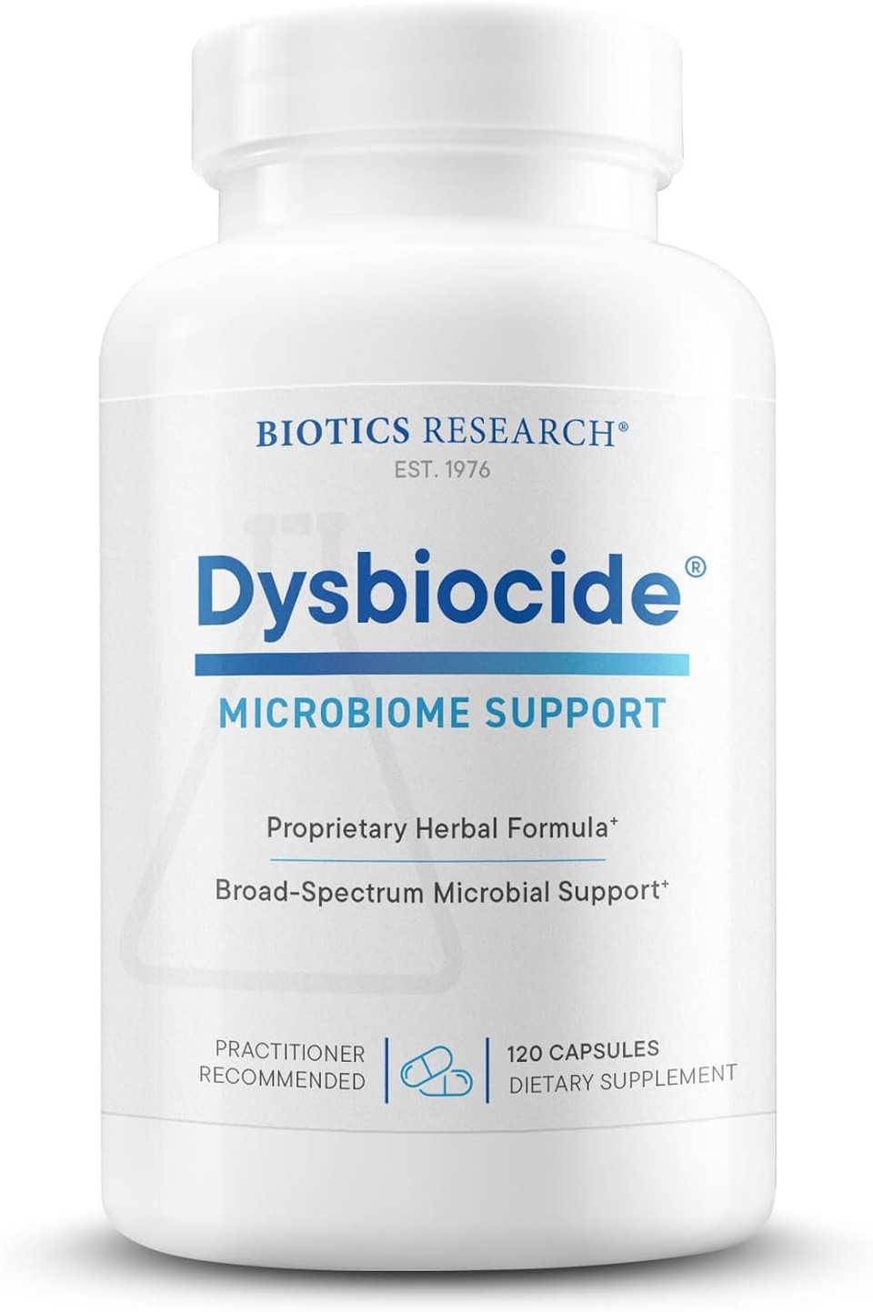 Biotics Research Dysbiocide Synergistic Botanical Blend Supports Normal Gut Health For Women & Men - Digestive Health Supplement - Supports Balanced Gut Microbiome - 120 Capsules Biotics Research Dysbiocide Synergistic Botanical Blend Supports Normal Gut Health For Women & Men - Digestive Health Supplement - Supports Balanced Gut Microbiome - 120 Capsules