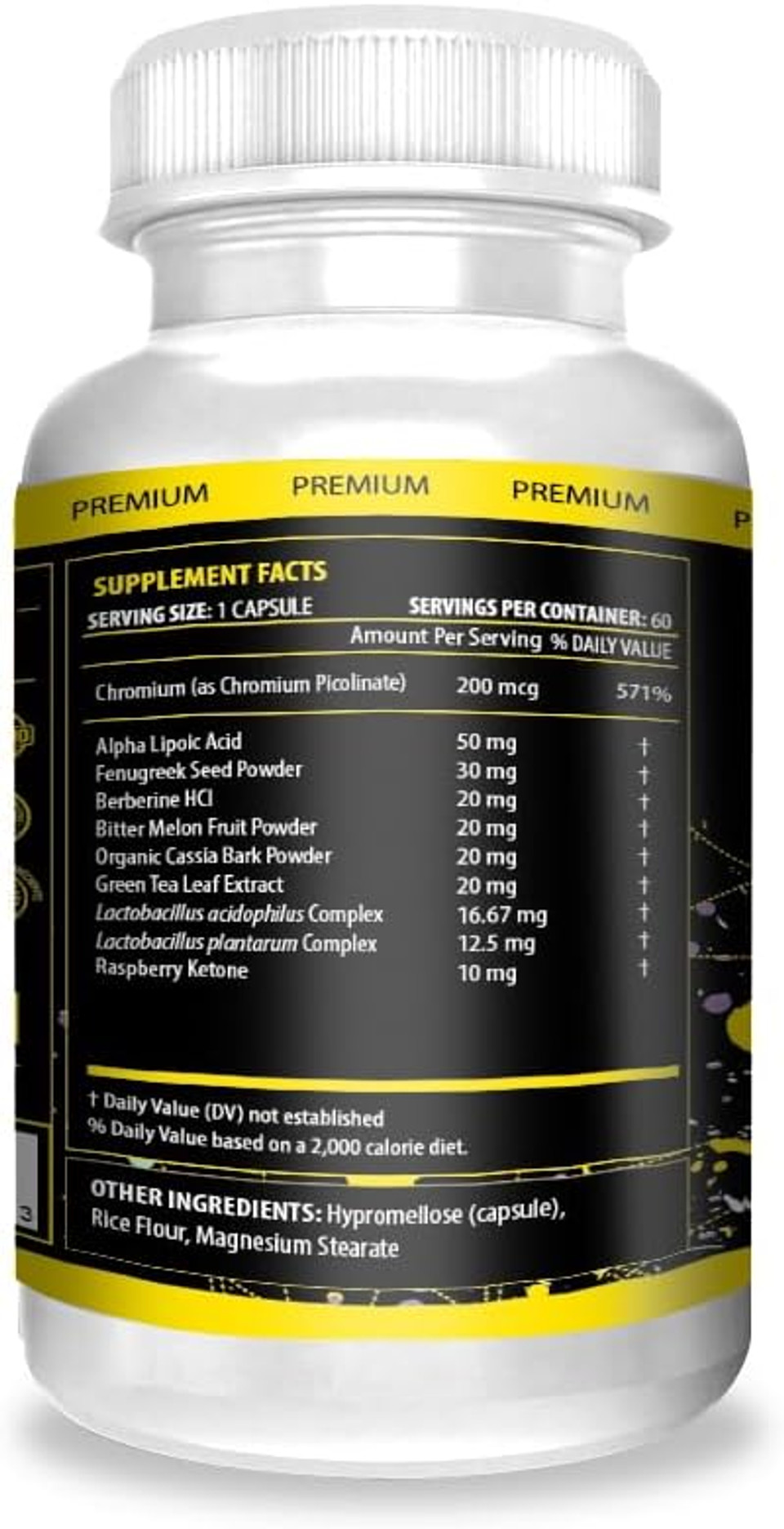 Actif Glp-1 Mega Support With 10 Advanced Factors And Probiotics, Glp-1 Activator And Metabolism Support, Non Gmo, Made In Usa, 60 Count