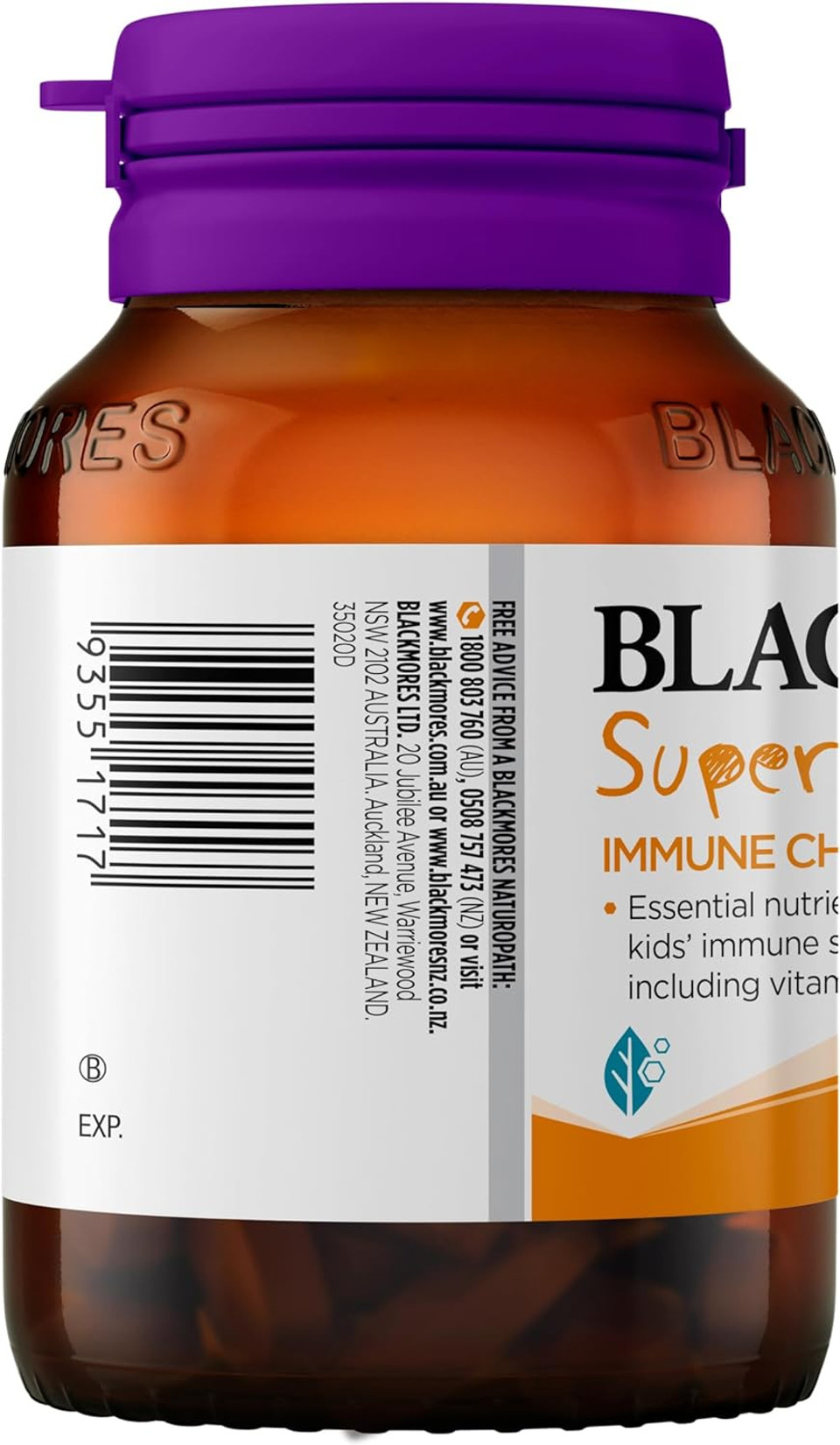 Blackmores Superkids Immune 60 Chewables