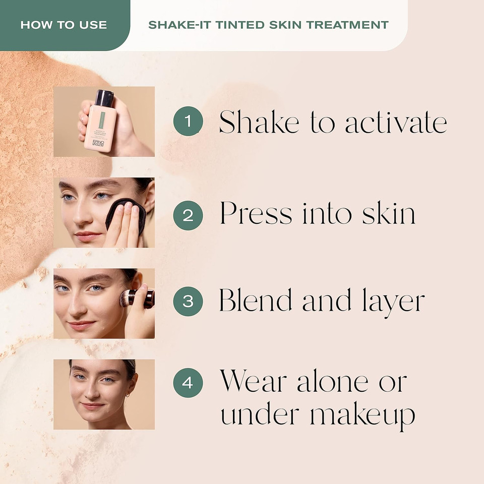 Erno Laszlo Shake-It Tinted Skin Treatment | Neutral | Even Tone & Refine Pores | Flawless Matte Finish (3 Fl Oz)