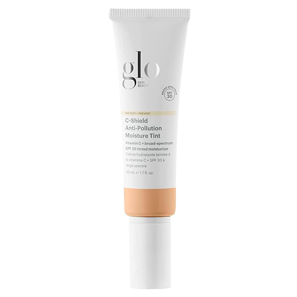Glo Skin Beauty C-Shield Anti-Pollution Moisture Tint Spf 30 - Tinted Moisturizer For Face - Vitamin C + Broad Spectrum Protection, 1.7 Ounces (2N-Light)2N-Light