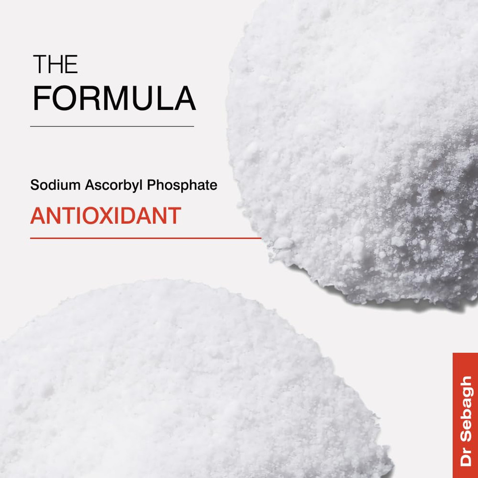 Vitamin C Powder Cream [Clinically Proven Radiance] - Vitamin C Cream For Face - Glow Boosting Skincare - Vitamin C Cream For Dark Spots, Eye, Face & Acne - (0.07 Oz, 1 Pack)