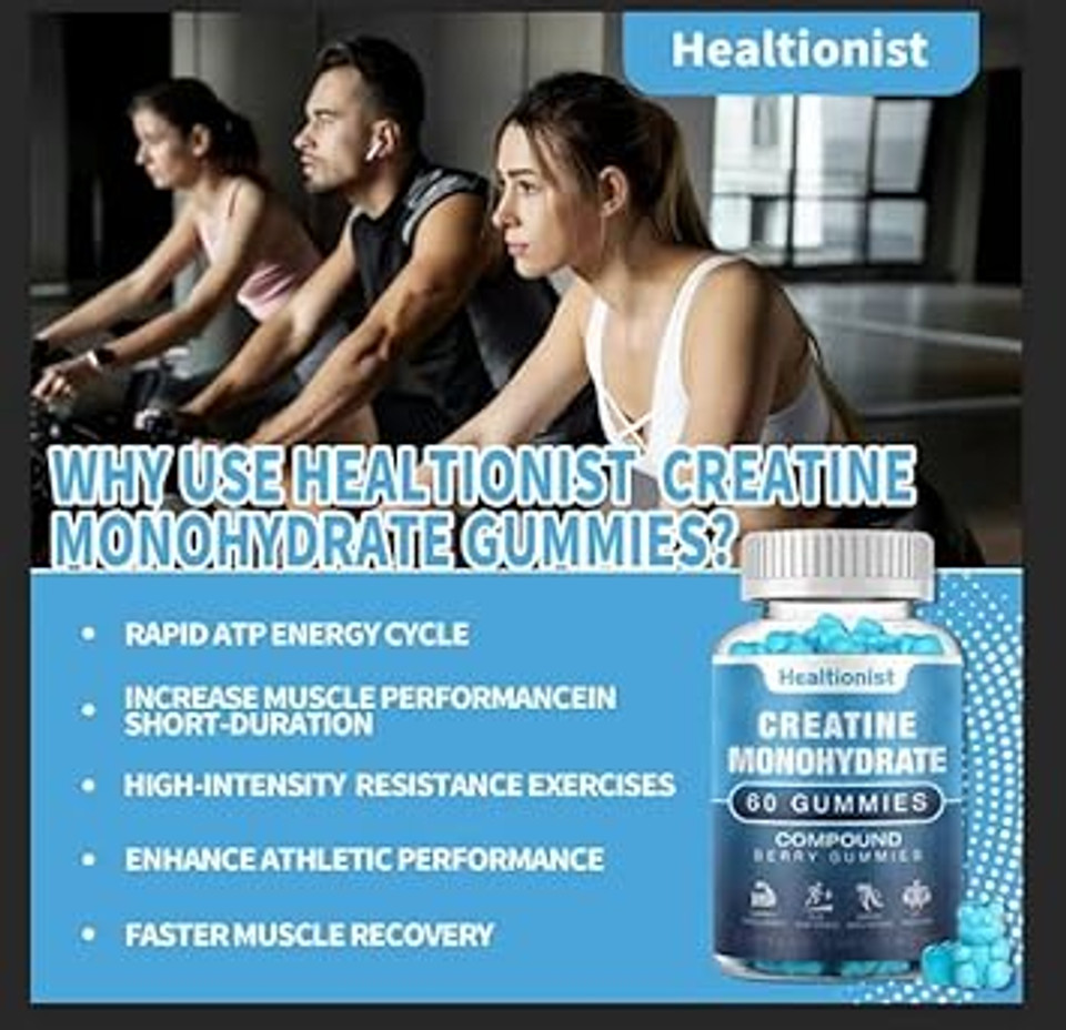 2 Pack Creatine Monohydrate Gummies For Men & Women, Chewable Creatine Monohydrate For Muscle Strength & Growth, Muscle Builder, Energy Boost, Pre-Workout Supplementm, Vegan, 120 Counts 2 Pack Creatine Monohydrate Gummies For Men & Women, Chewable Creatine Monohydrate For Muscle Strength & Growth, Muscle Builder, Energy Boost, Pre-Workout Supplementm, Vegan, 120 Counts