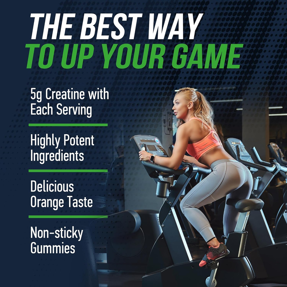 Creatine Monohydrate 5000Mg Supplement Gummies - With L-Taurine Betaine Anhydrous Alpha-Gpc Bcaa 2:1:1 - Sugar-Free Gluten Free For Men Women Creatine Monohydrate 5000Mg Supplement Gummies - With L-Taurine Betaine Anhydrous Alpha-Gpc Bcaa 2:1:1 - Sugar-Free Gluten Free For Men Women