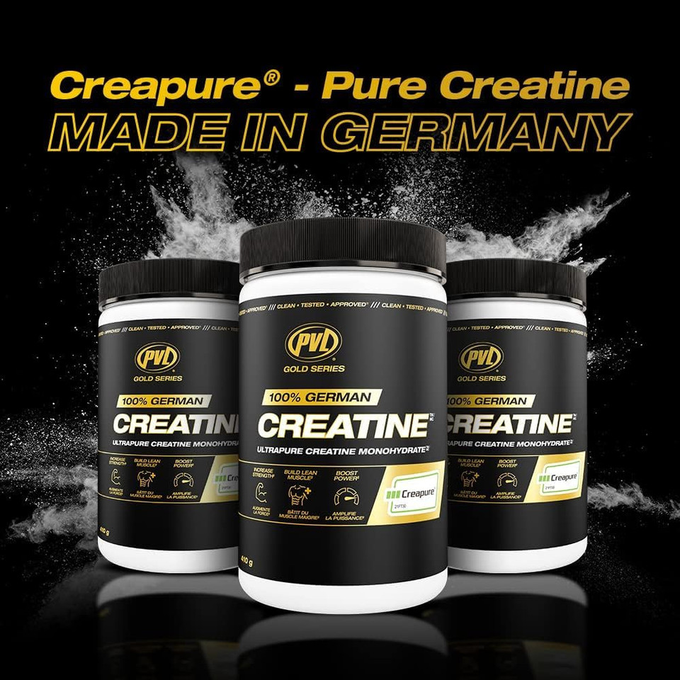 Creapure Creatine - 100% Pure German Creatine Monohydrate Powder - 82 Servings - 410 G