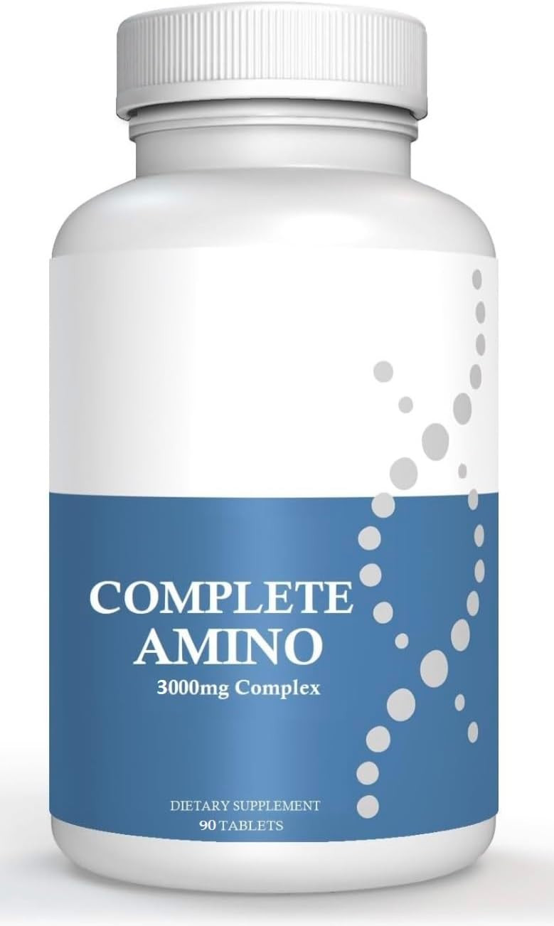Complete Amino Formula, Build Stronger Muscles And Increase Energy | Amino Supplements 90 Count