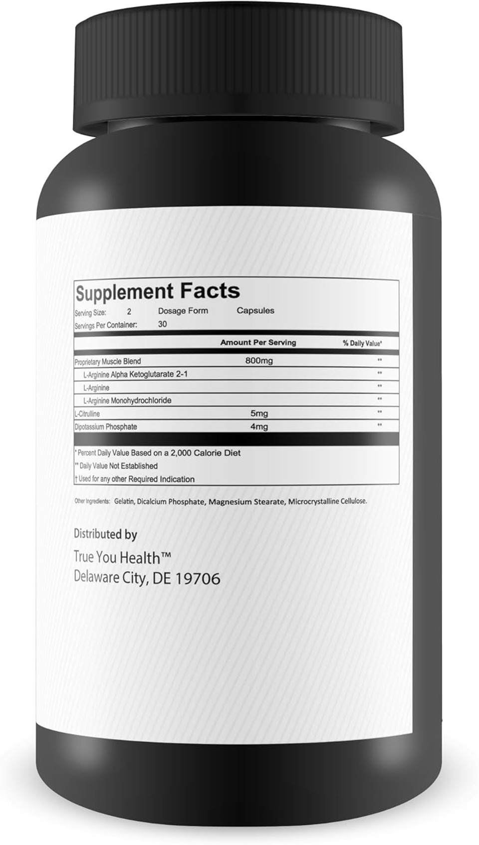 True Vitaliti Pro Blood Flow Pro L-Arginine - Our Best Circulation Supplement For True Vitality Male Blood Flow & Circulation Health - L-Arginine Mens Circulation Supplement - Help Blood Flow