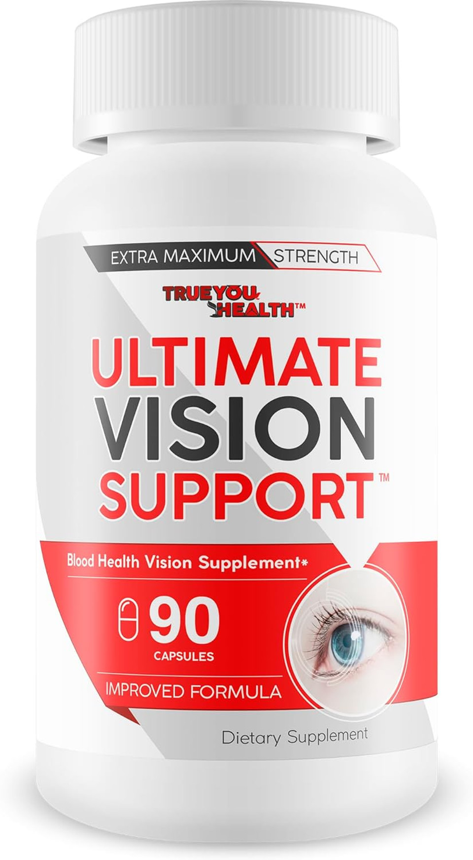 Ultimate Vision Support - Our Best Improved Formula Eyesight Supplement - Vitamin A Lutein And Zeaxanthin Supplements - Eye Vision Focus Supplement For Eyes Vitamins For Clear Vision Improvement Pills