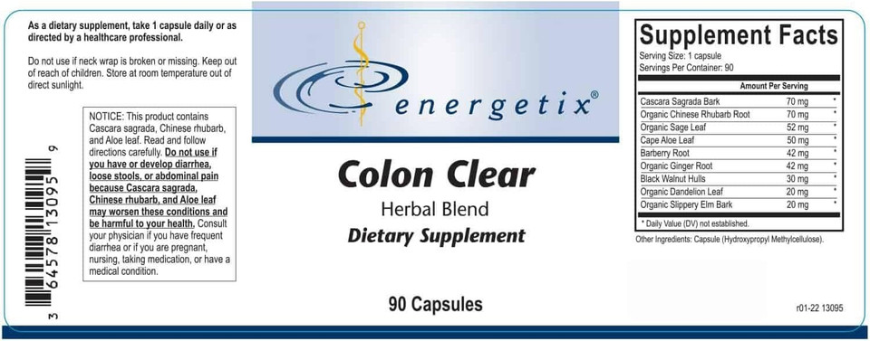 Colon Clear 90 Capsules